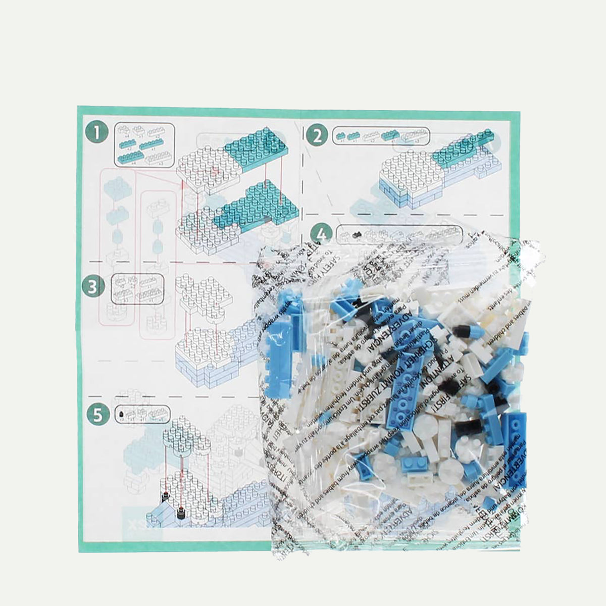 Poodle Build Your Own Dog Model Brick Kit