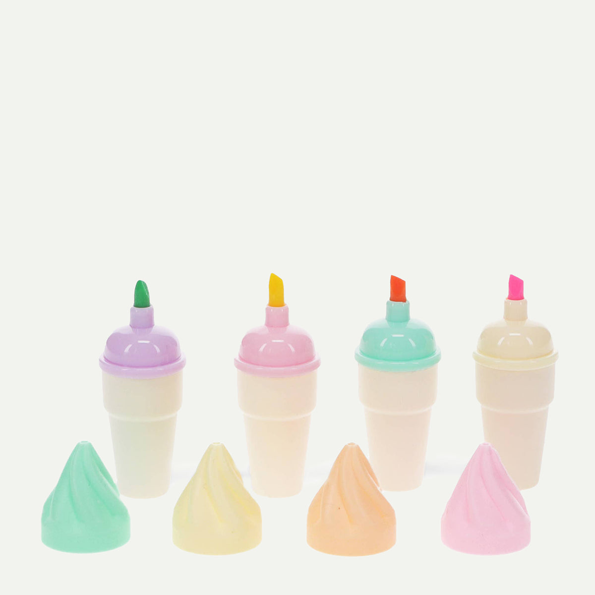 Ice Cream Mini Highlighters (set of 4)