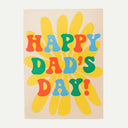 Dad's Day Flower Greeting Card