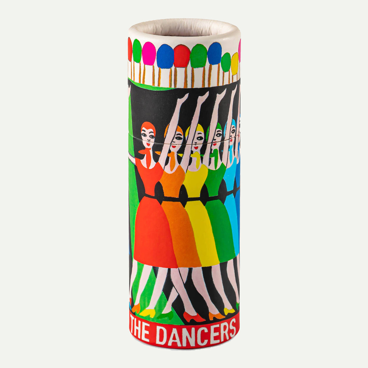 The Dancers Small Cylinder Safety Matches