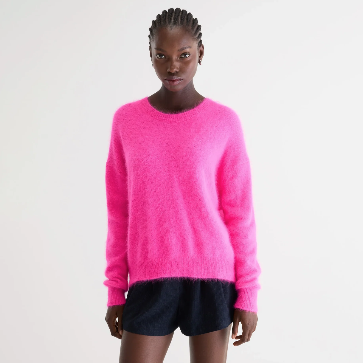 Fluro Pink Datus Knit Sweater
