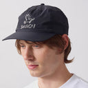 Black Nylon Dove Cap