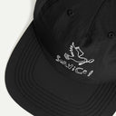 Black Nylon Dove Cap