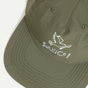 Olive Nylon Dove Cap