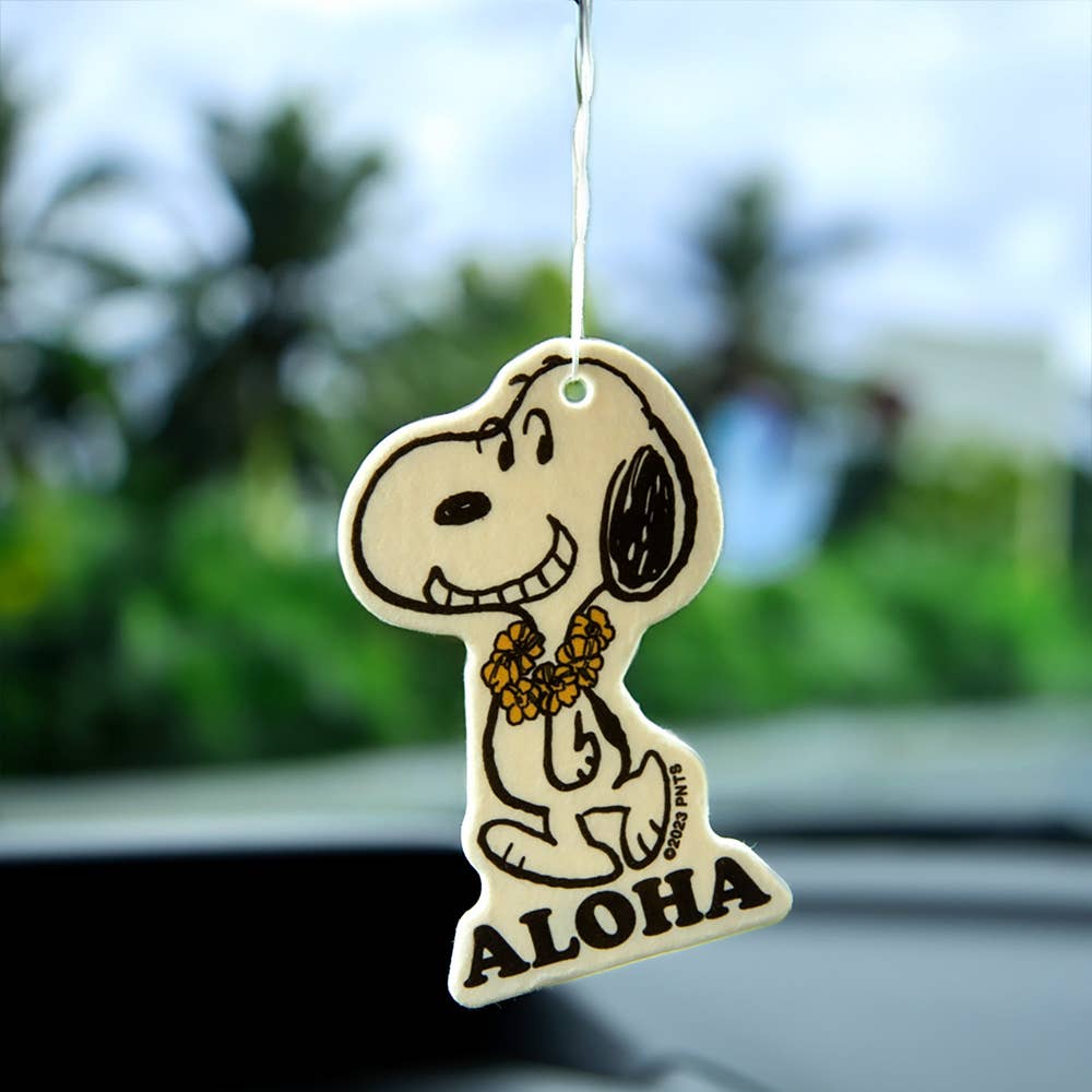 Snoopy Aloha Air Freshener