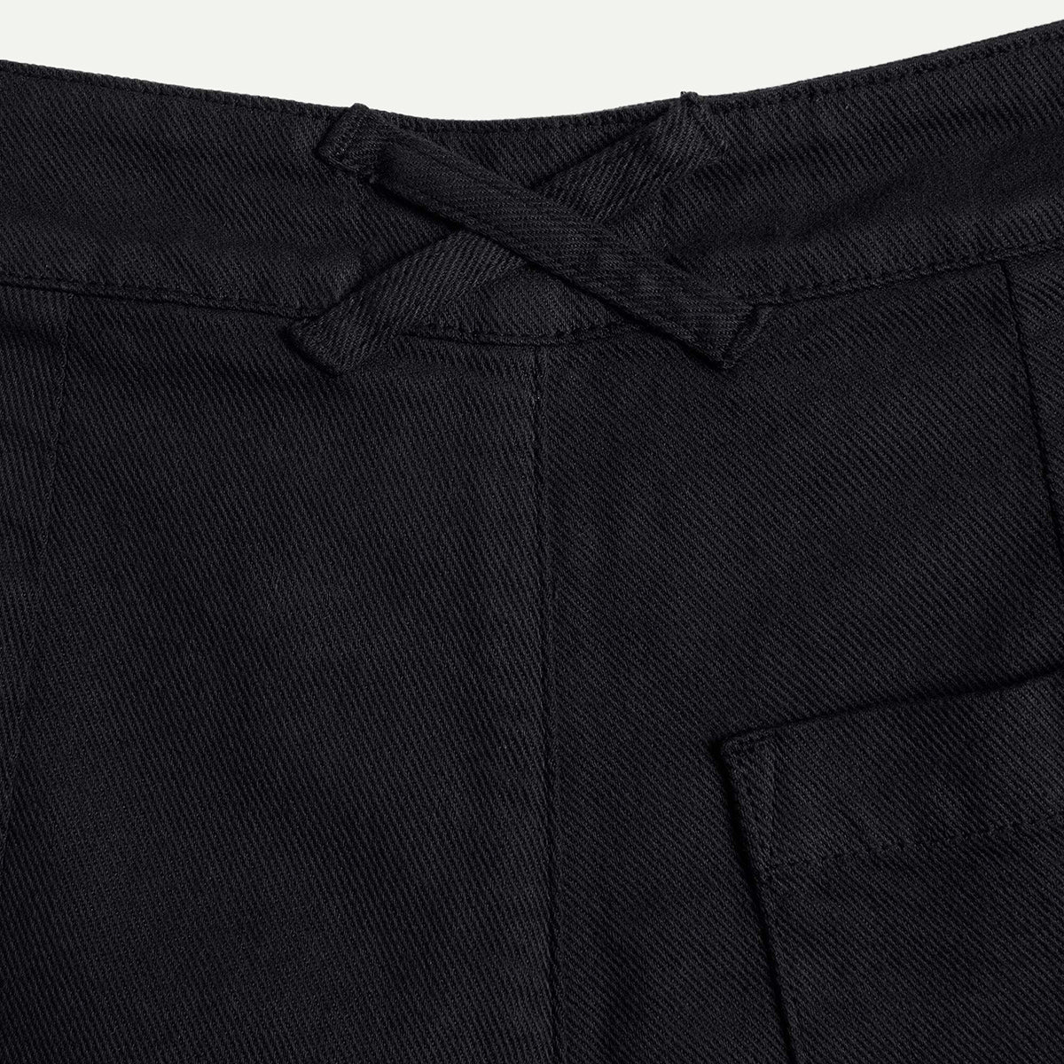 Black Deadbeat Trouser