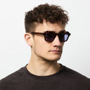 Tortoise/Blue Diego Sunglasses