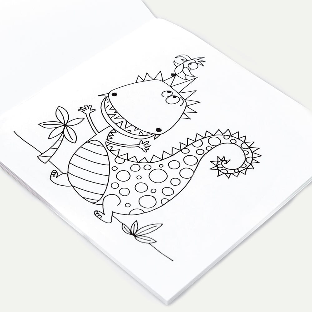 Dinosaur Colouring Book