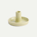Soft Pistachio Slim Disc XS Candle Holder