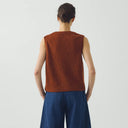 Rust Donegal Merino Tank