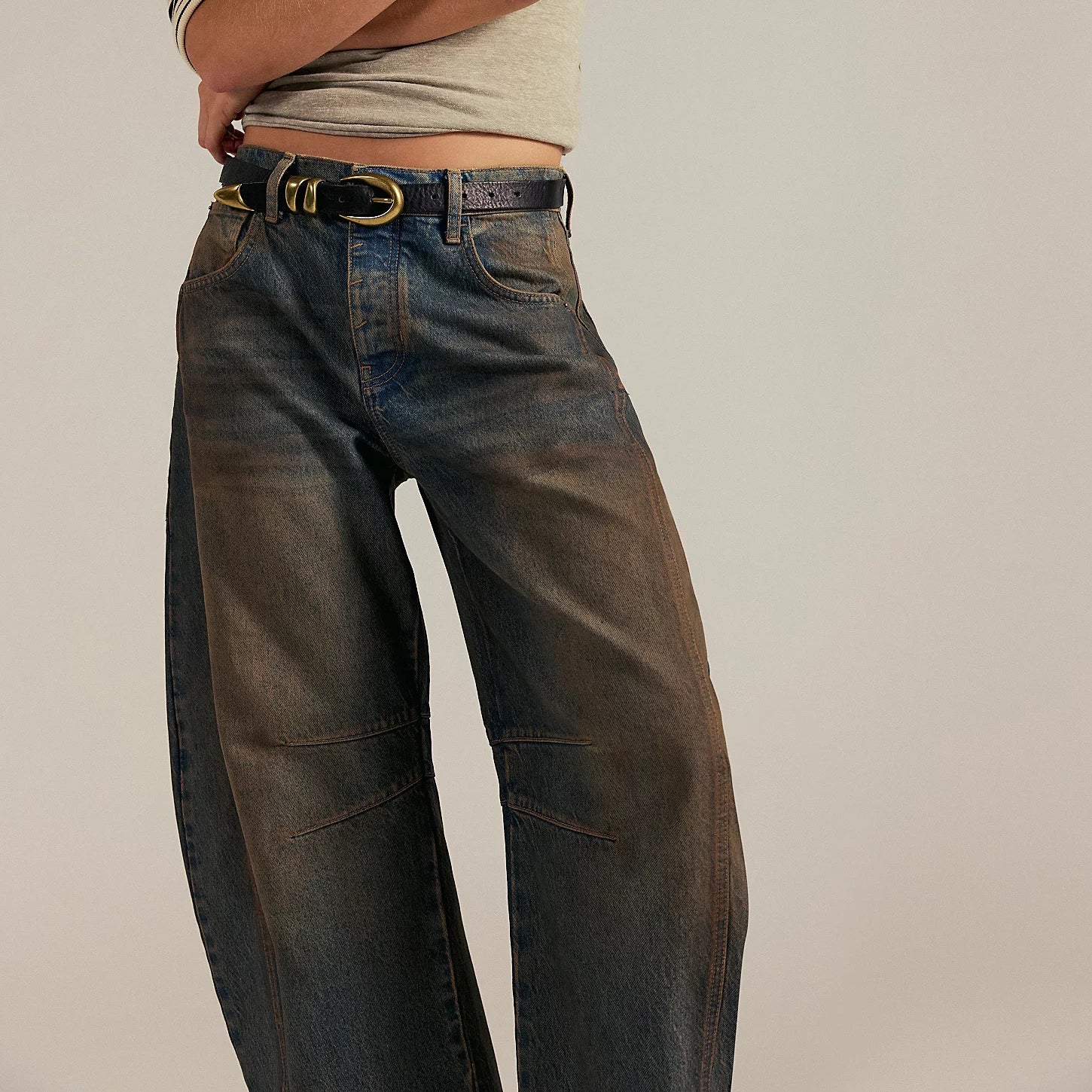 Lost in the Desert Good Luck Barrel Jean