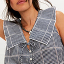 Navy Combo Waiting For Me Top