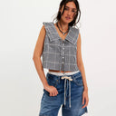 Navy Combo Waiting For Me Top