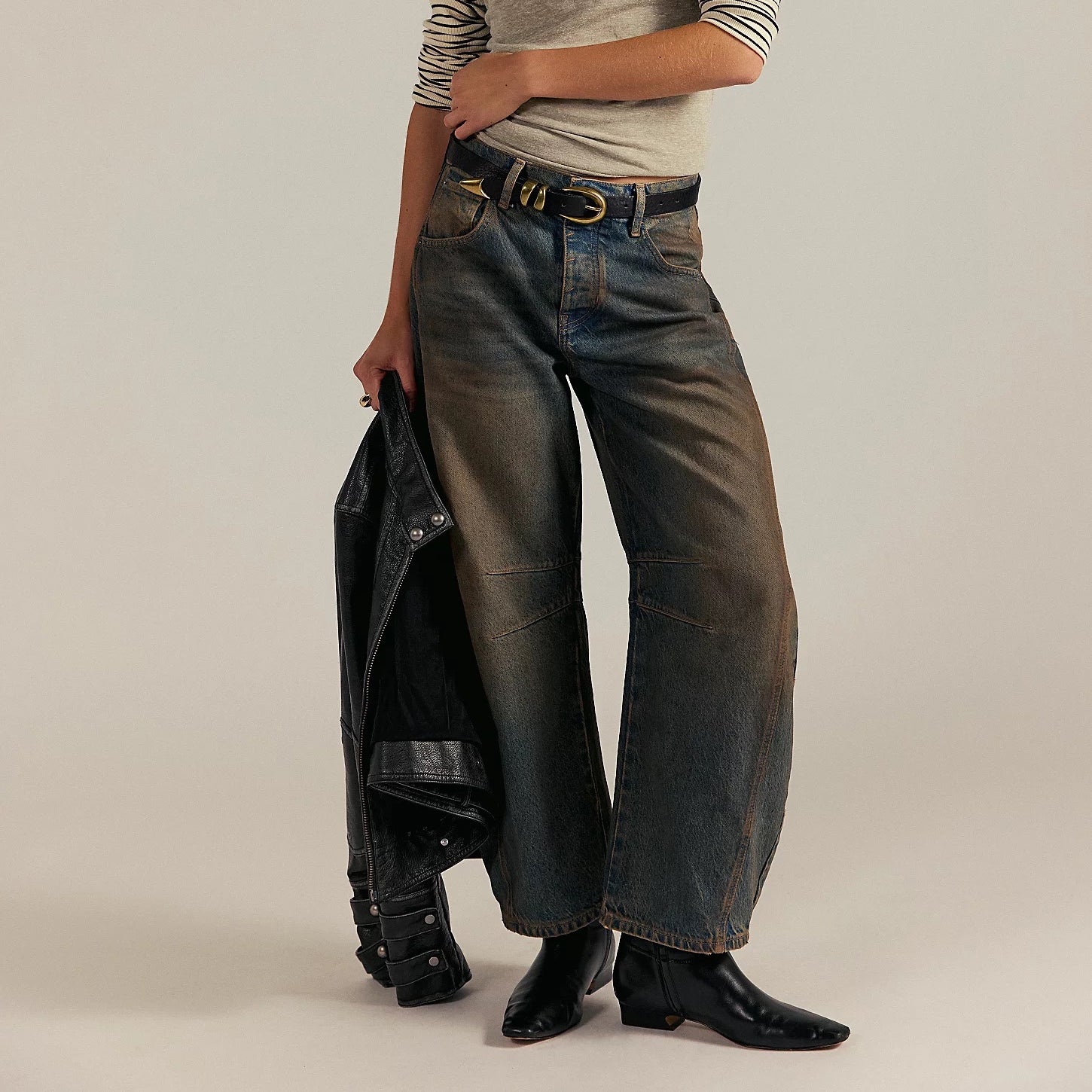 Lost in the Desert Good Luck Barrel Jean