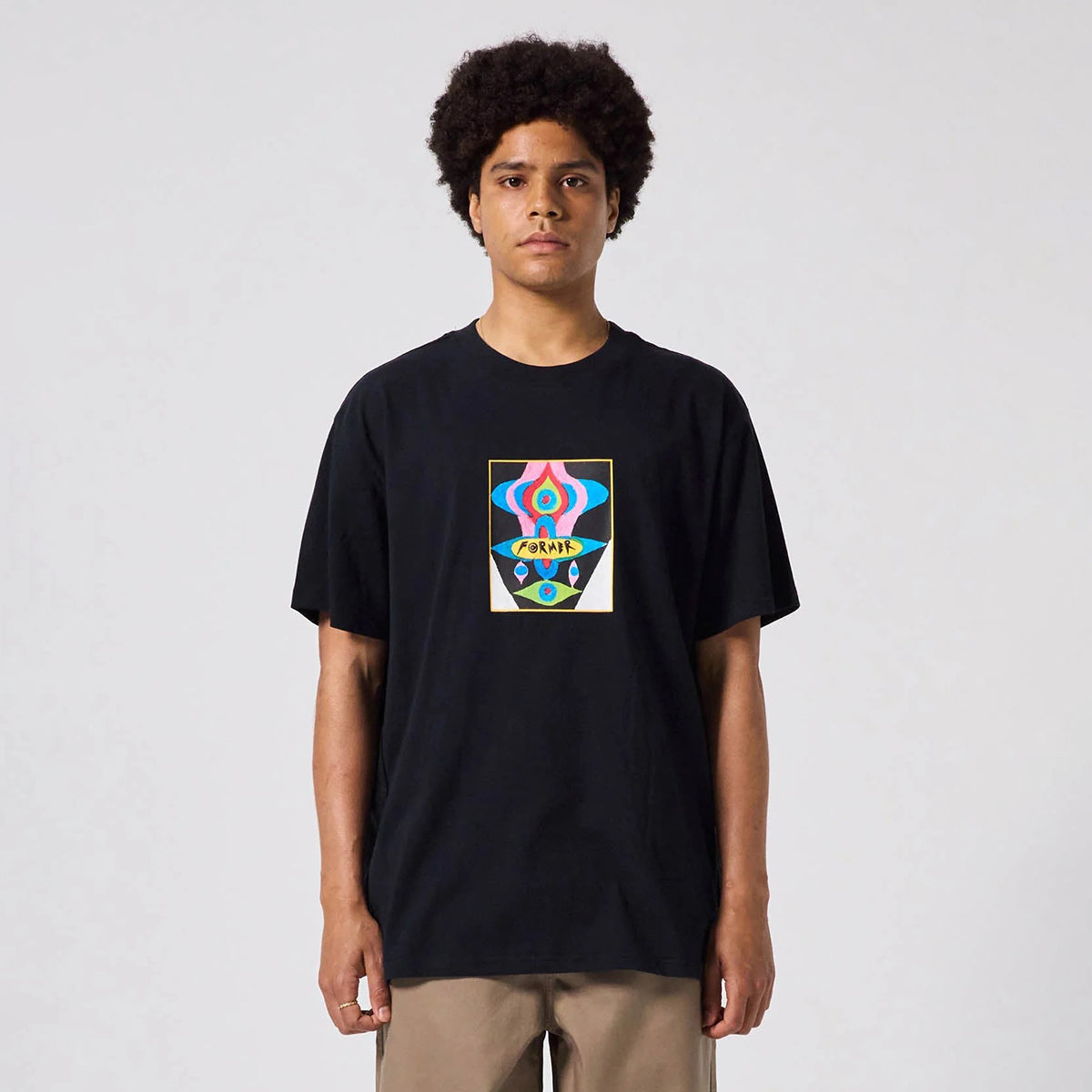Black Droid Pastel T-Shirt