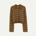 Stripe E Dussyr Knit Polo