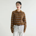 Stripe E Dussyr Knit Polo