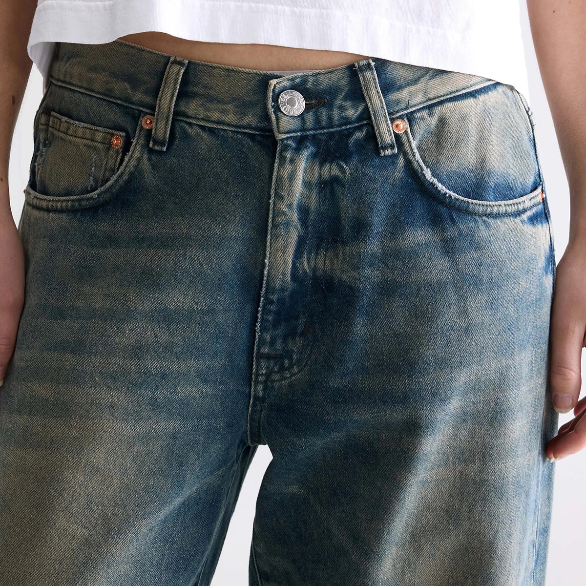 Dusty Used Blue Denim N.97 Jean