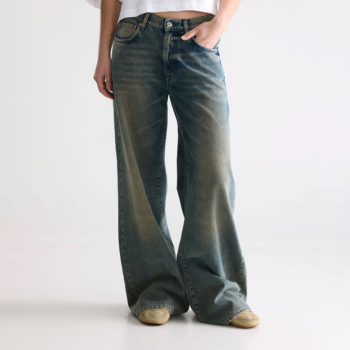 Dusty Used Blue Denim N.97 Jean