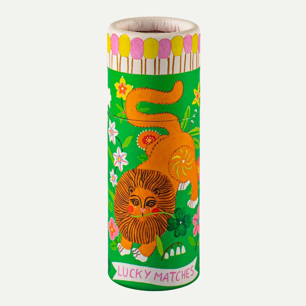The Lion Small Cylinder Safety Matches