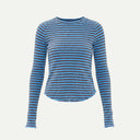 Blue Combo Easy Does It Striped T-Shirt