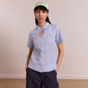 Blue Business Stripe Ebba Shirt