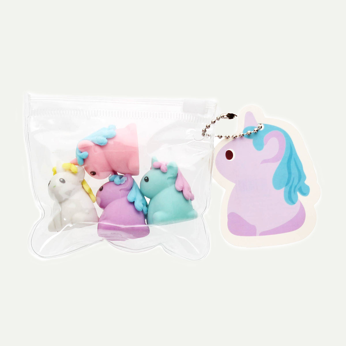 Unicorn Erasers (Set of 4)