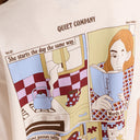 Ecru Quiet Company T-Shirt