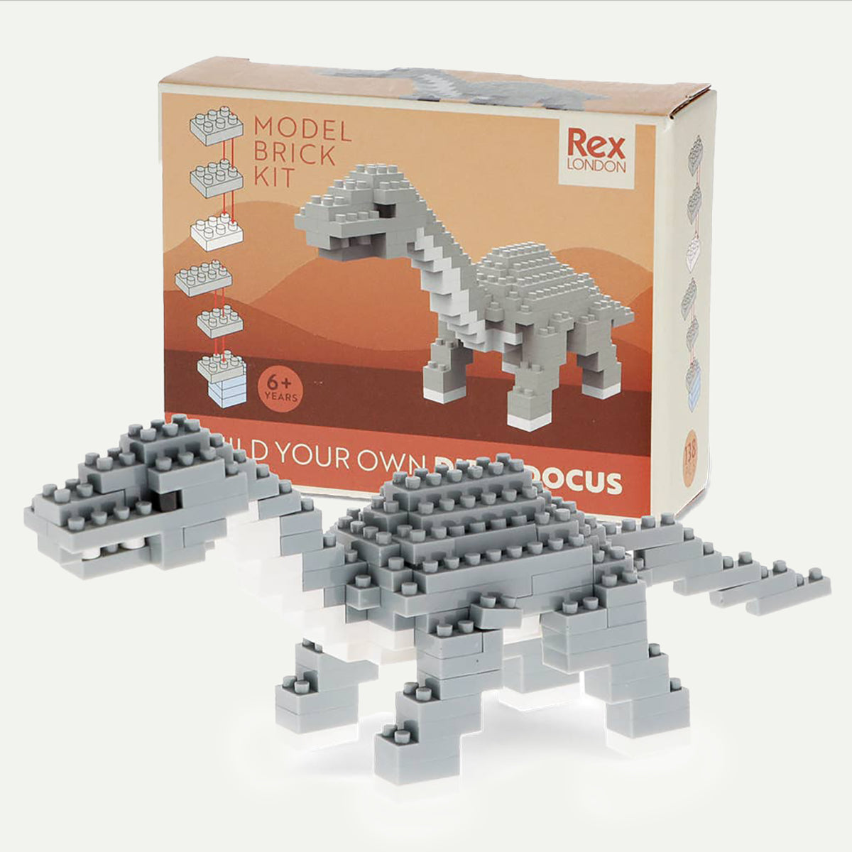 Diplodocus Build Your Own Dinosaur Model Brick Kit