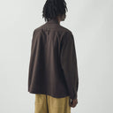 Black Walnut Garment Dyed Elis Oxford Shirt