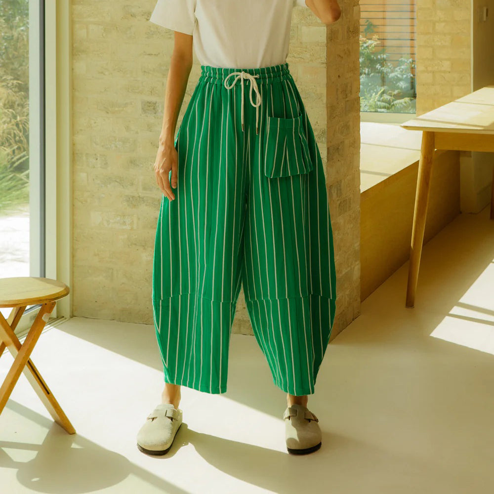 Grass Stripe Elio Trouser