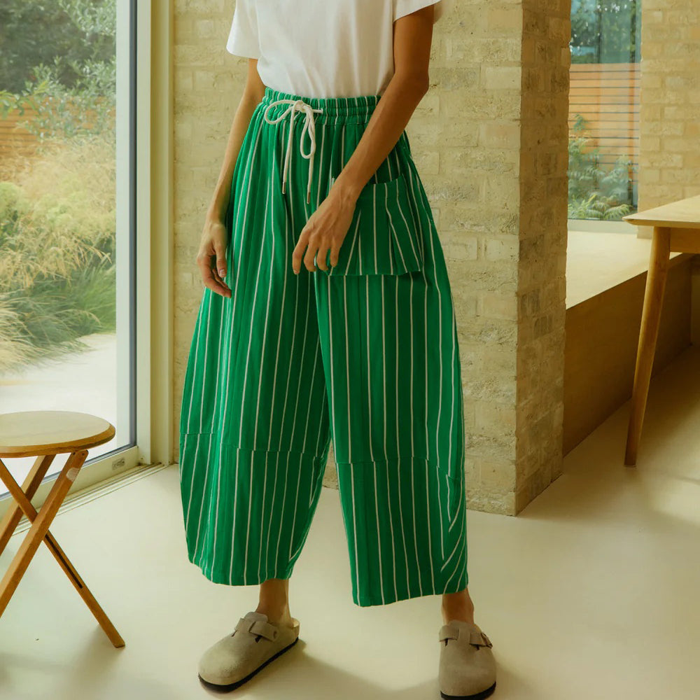 Grass Stripe Elio Trouser