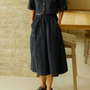 Navy Emile Skirt
