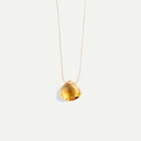 Citrine Fine Cord Necklace