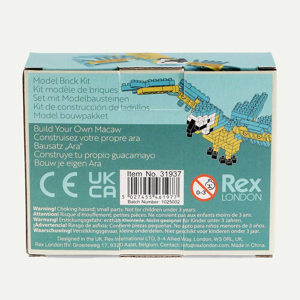 Macaw Build Your Own Animal