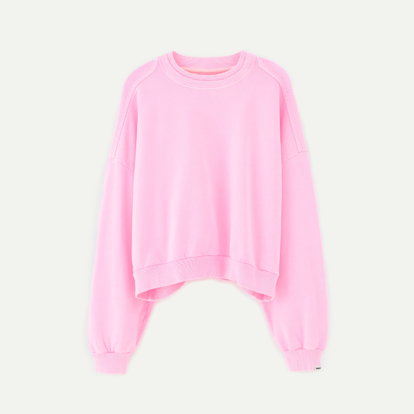 Fluro Pink Ferna Sweatshirt