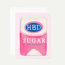 HBD Sugar Birthday Card