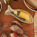 Blue Fish Shaped Plate