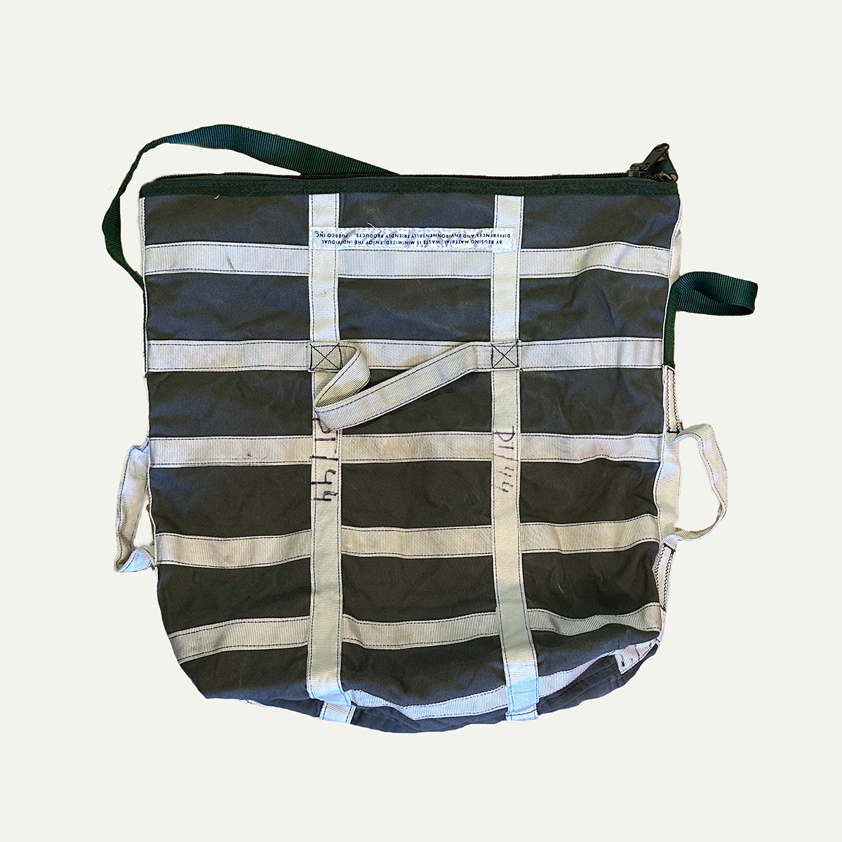 Vintage Parachute Foldover 2-Way Bag