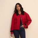 Red Freddie Barn Coat