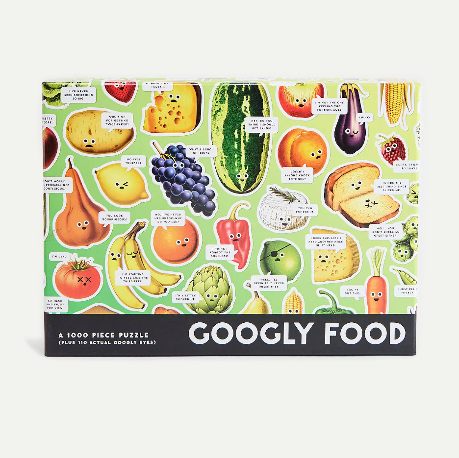 Googly Food 1000 Piece Puzzle