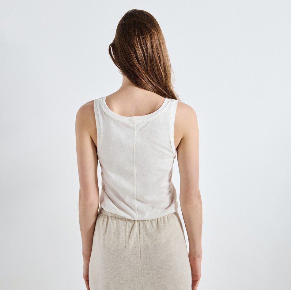 White Gamipy Tank Top