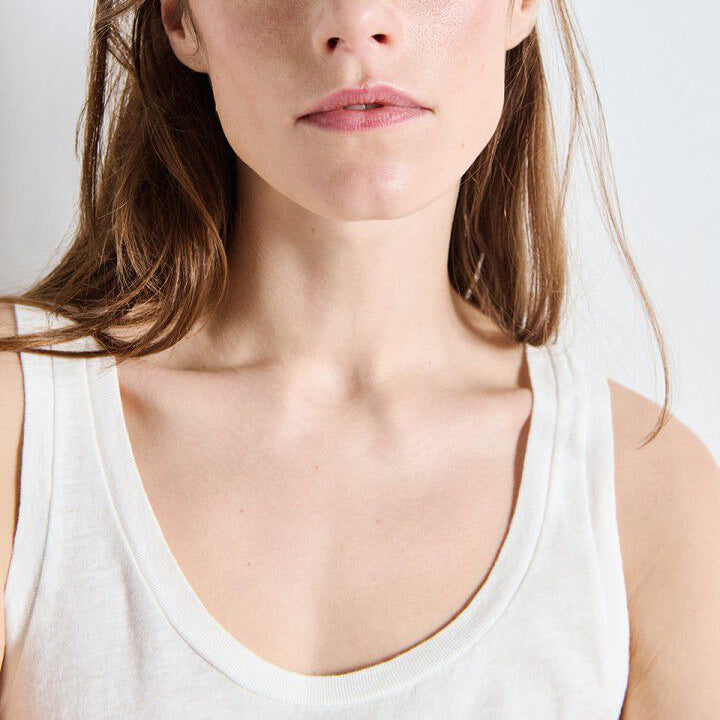 White Gamipy Tank Top