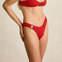 Red Gigi Hi Cut Pant