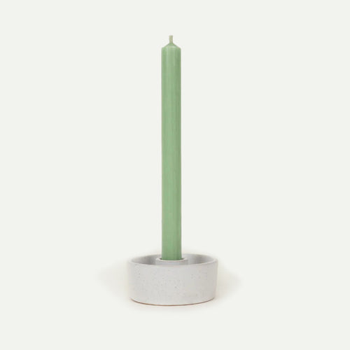 10" Atlantic Green Dinner Candles