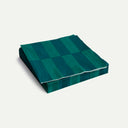 Green/Dark Green Pillar Pattern Napkins