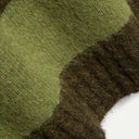 Green Suedehead Stripe Knit