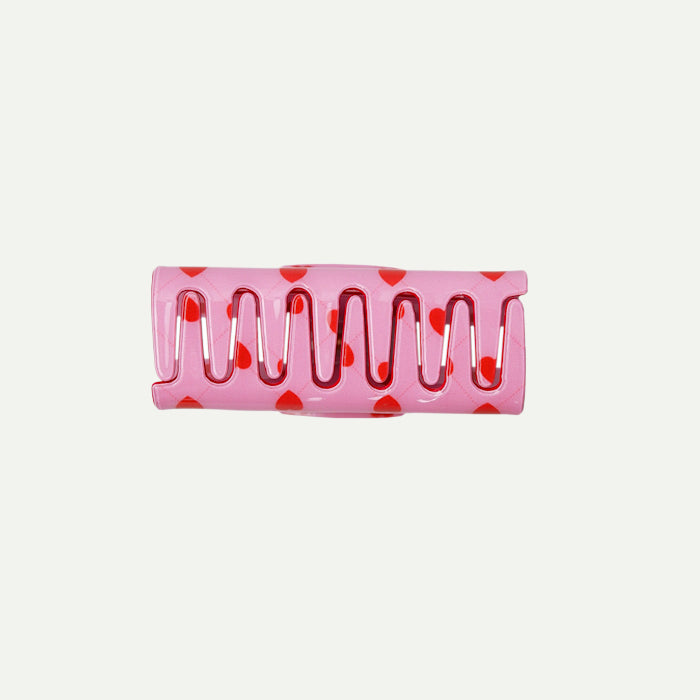 Pink Heart Berlin Hair Claw