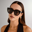 Black Air Heart Sunglasses