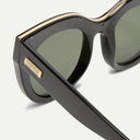 Black Air Heart Sunglasses